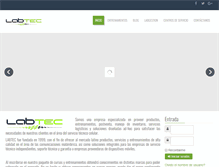 Tablet Screenshot of labtec.org